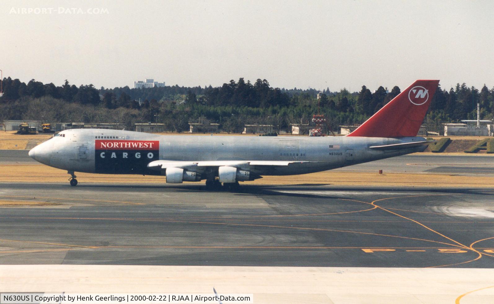 N630US, 1979 Boeing 747-2J9F C/N 21668, Northwest Cargo