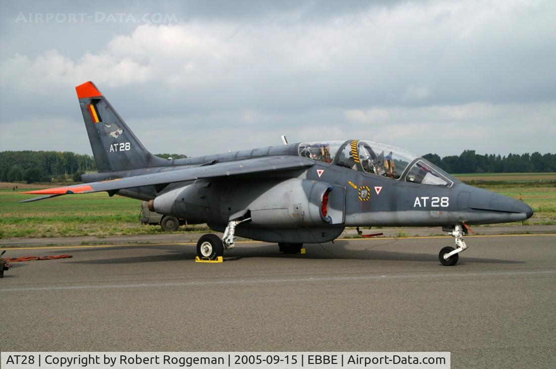 AT28, Dassault-Dornier Alpha Jet 1B C/N B28/1131, European Trainers Meet 2005.