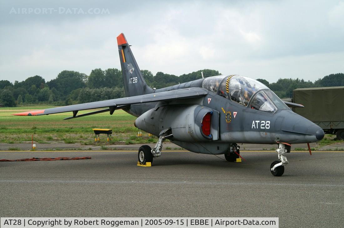 AT28, Dassault-Dornier Alpha Jet 1B C/N B28/1131, European Trainers Meet 2005.