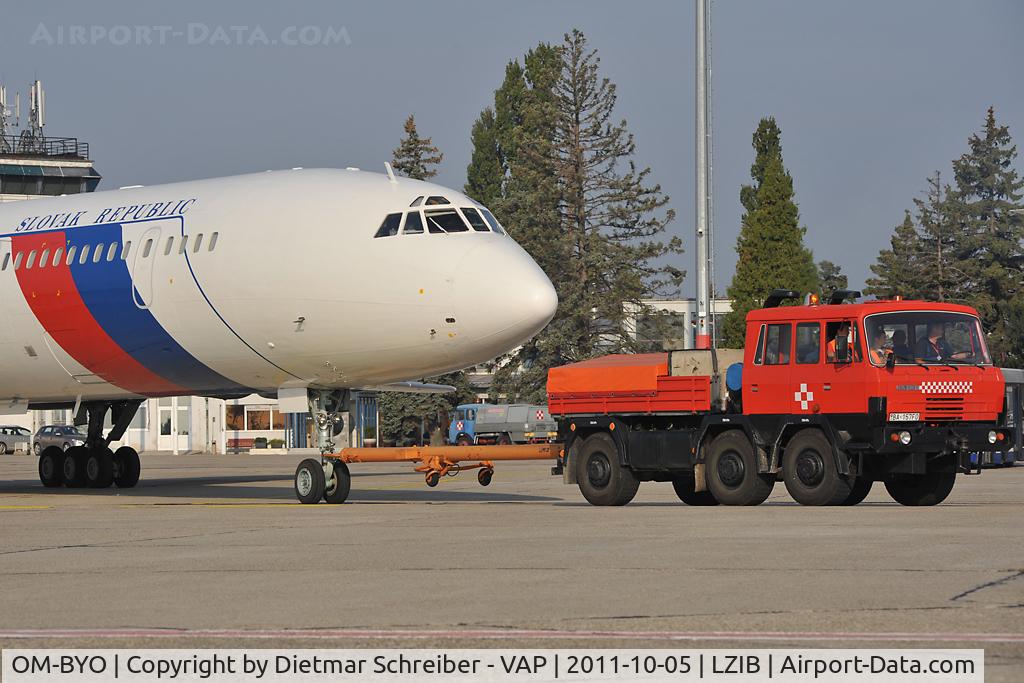 OM-BYO, 1989 Tupolev Tu-154M C/N 89A803, Slovak GVMT Tu154