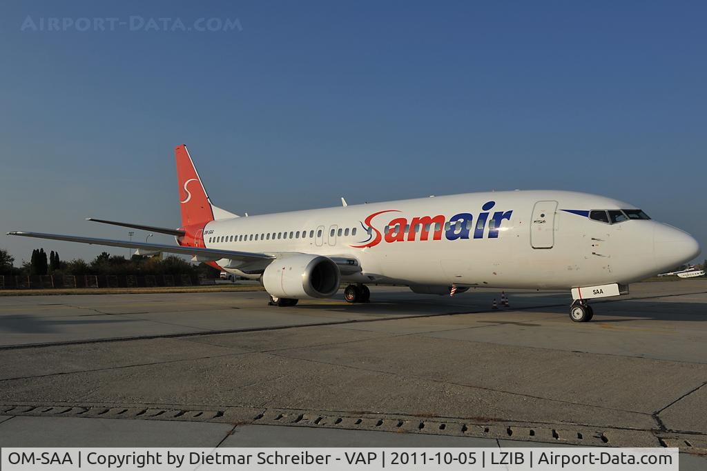 OM-SAA, 1992 Boeing 737-476 C/N 24439, Sam Air Boeing 737-400