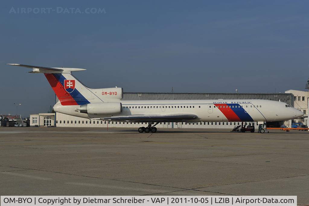 OM-BYO, 1989 Tupolev Tu-154M C/N 89A803, Slovak Government Tupolev 154
