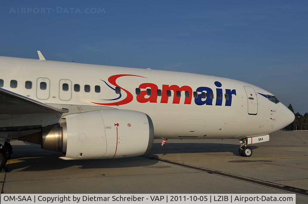 OM-SAA, 1992 Boeing 737-476 C/N 24439, Samair Boeing 737-400
