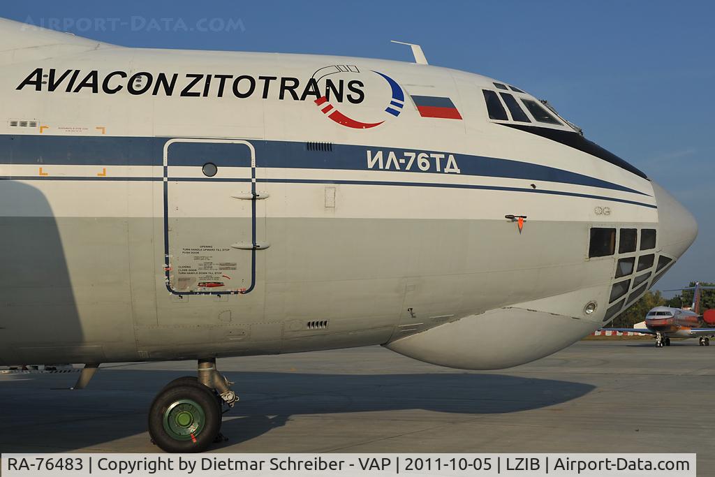 RA-76483, 1986 Ilyushin Il-76TD C/N 0063468042, Aviacon Zitotrans Ilyushin 76