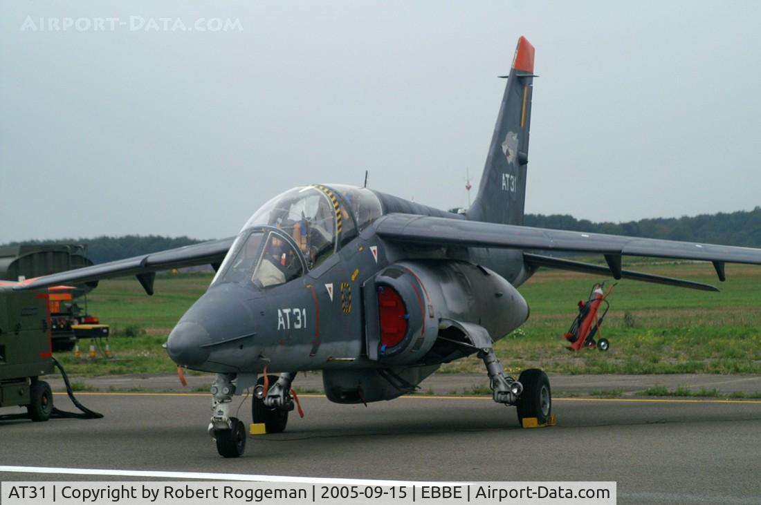 AT31, Dassault-Dornier Alpha Jet 1B C/N B31/1142, European Trainers Meet 2005.