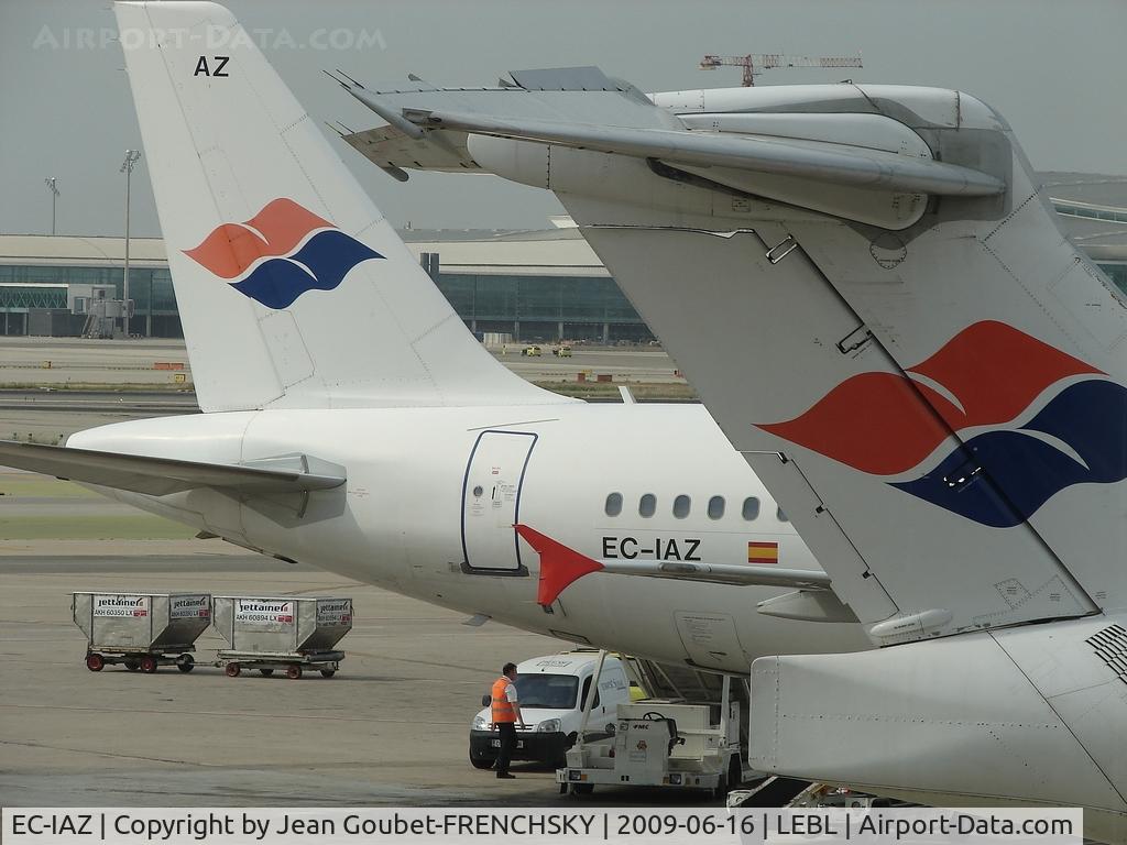 EC-IAZ, 2001 Airbus A320-232 C/N 1631, ..........