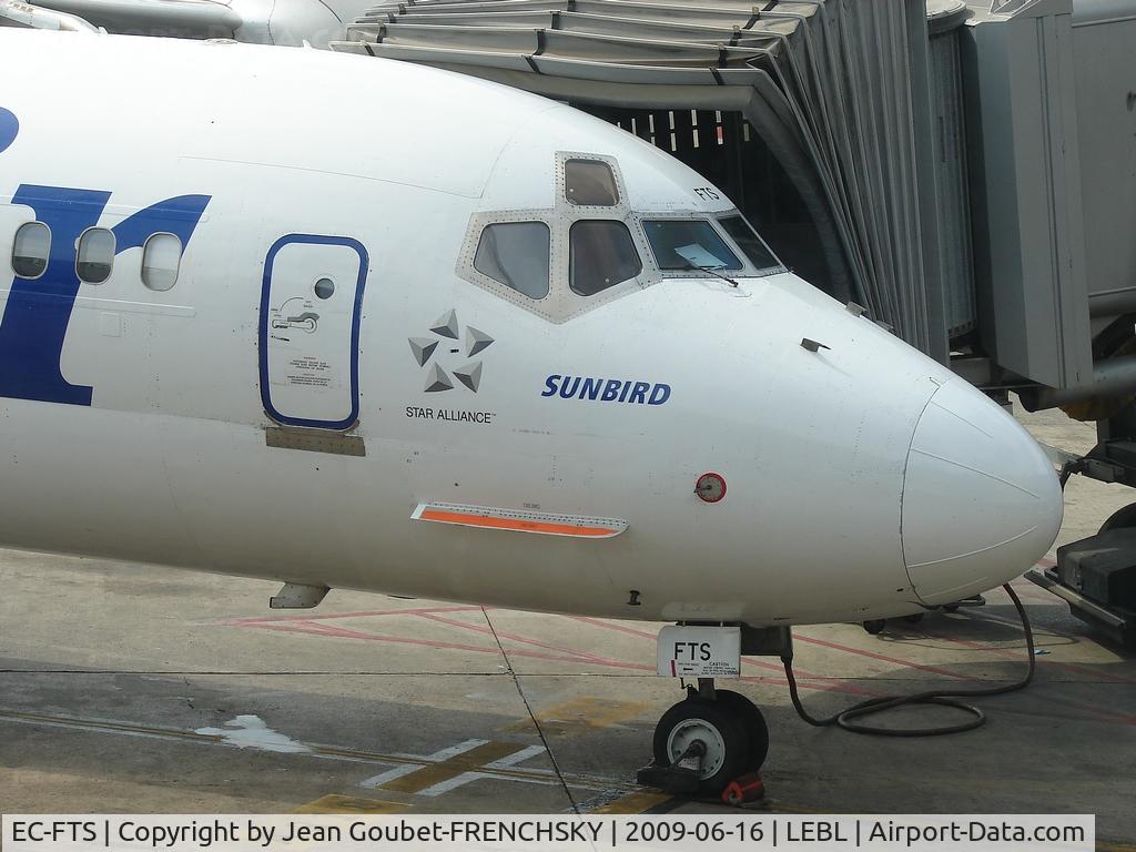 EC-FTS, 1988 McDonnell Douglas MD-83 (DC-9-83) C/N 49621-1495, SUNBIRD