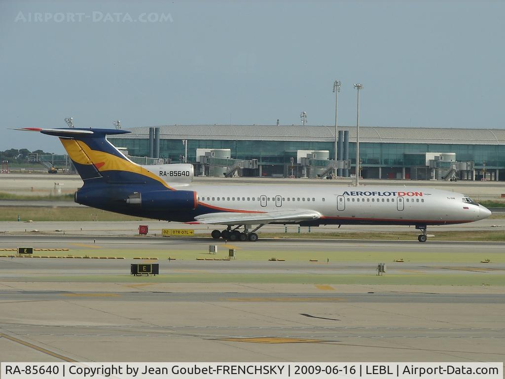 RA-85640, 1988 Tupolev Tu-154M C/N 88A772, AEROFLOTDON