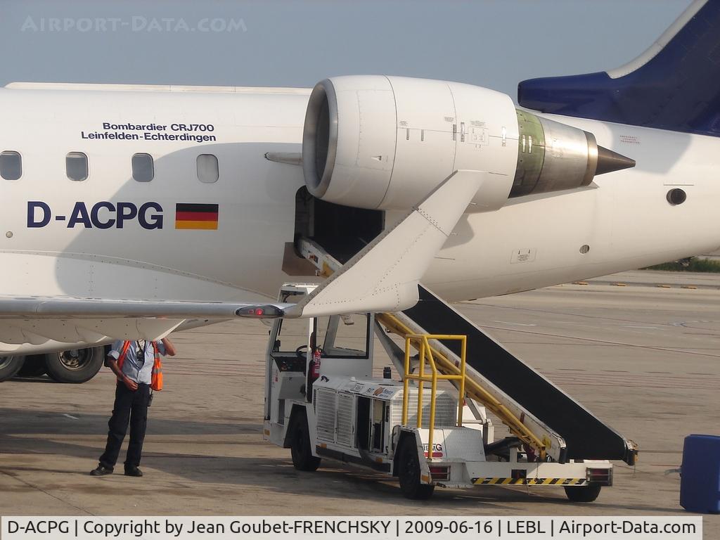 D-ACPG, 2002 Canadair CRJ-701ER (CL-600-2C10) Regional Jet C/N 10034, LUFTHANSA