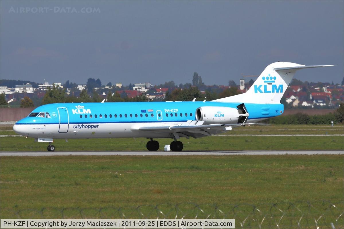 PH-KZF, 1996 Fokker 70 (F-28-0070) C/N 11577, Fokker 70