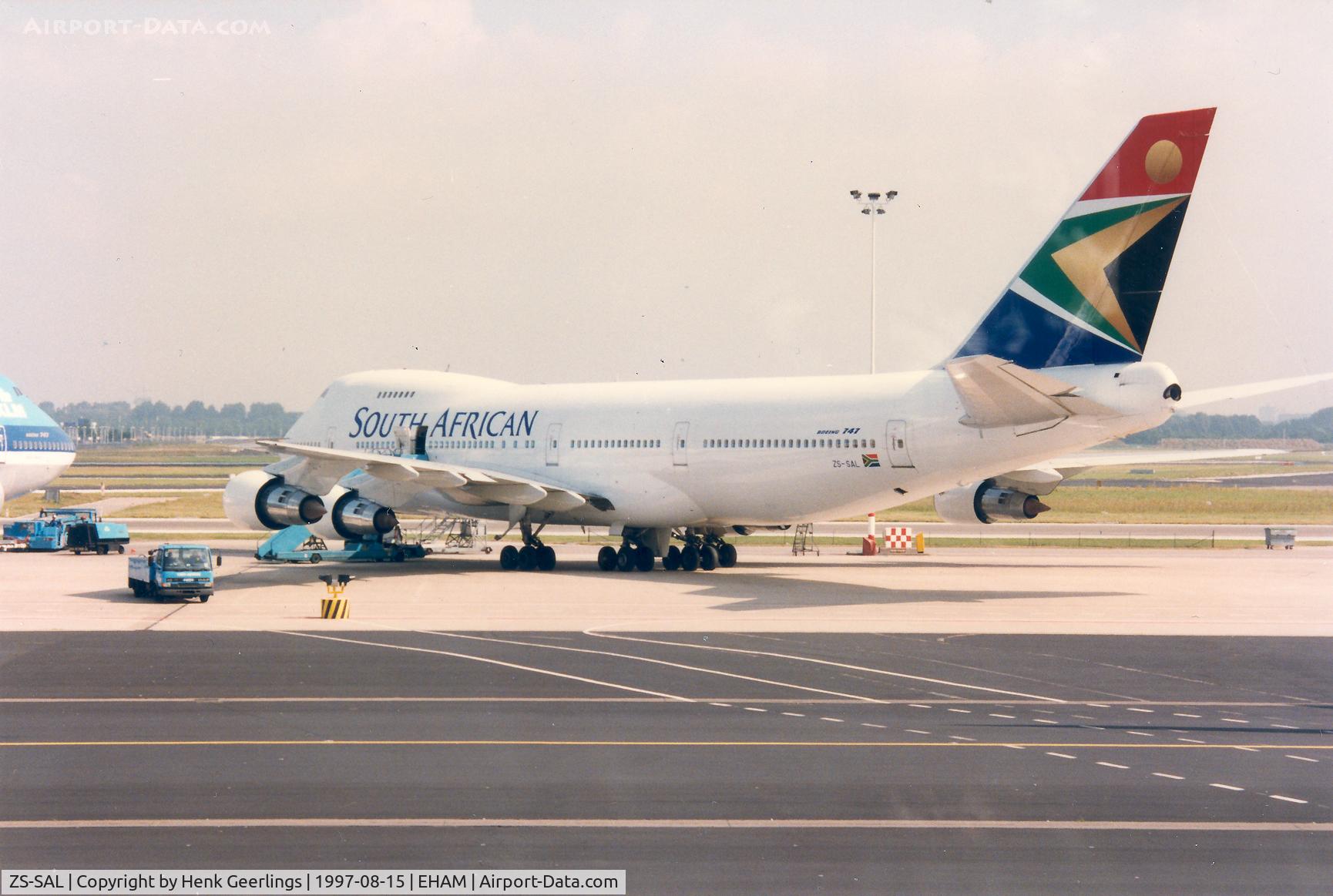 ZS-SAL, 1971 Boeing 747-244B C/N 20237, South African - SAA
