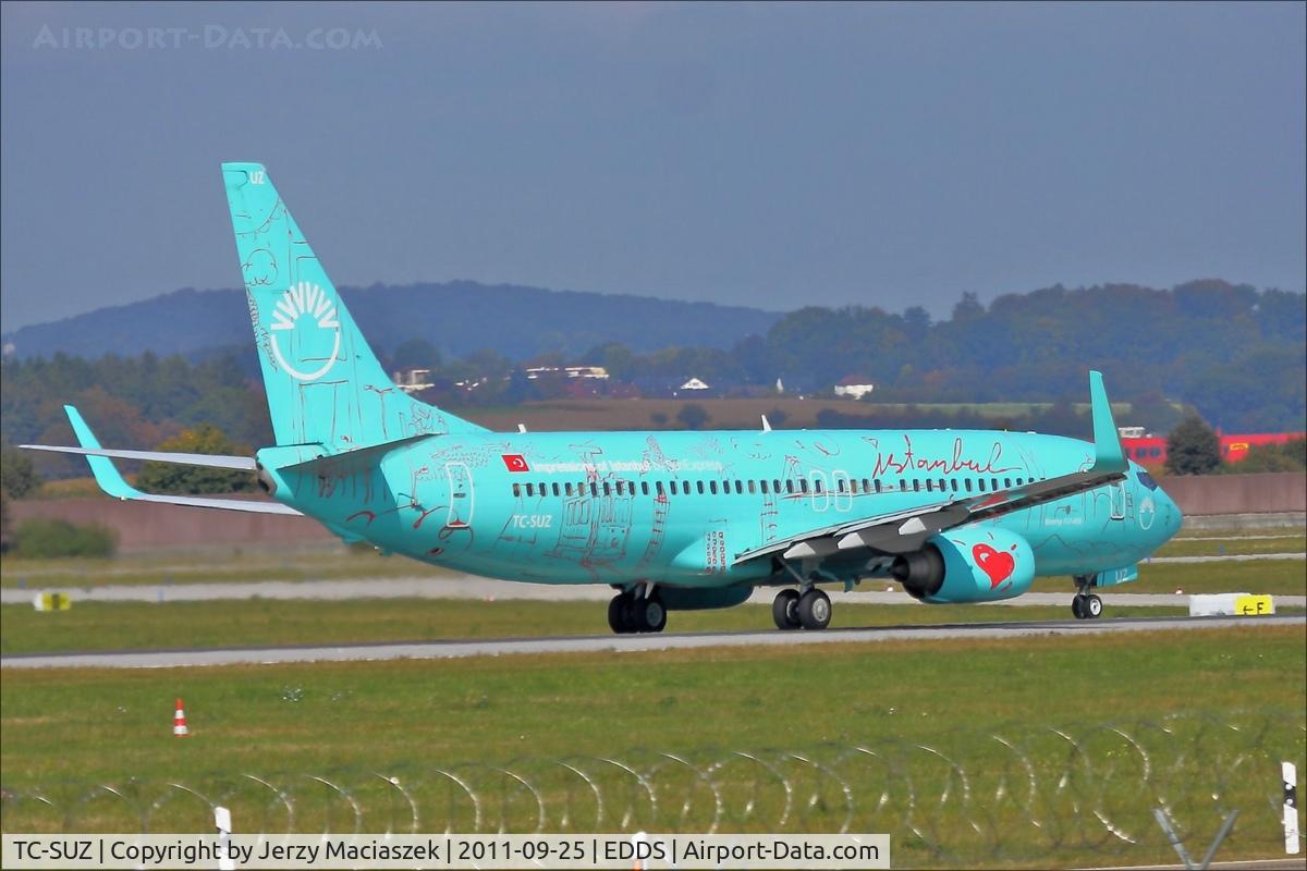 TC-SUZ, 2008 Boeing 737-8HX C/N 29649, Boeing 737-8HX