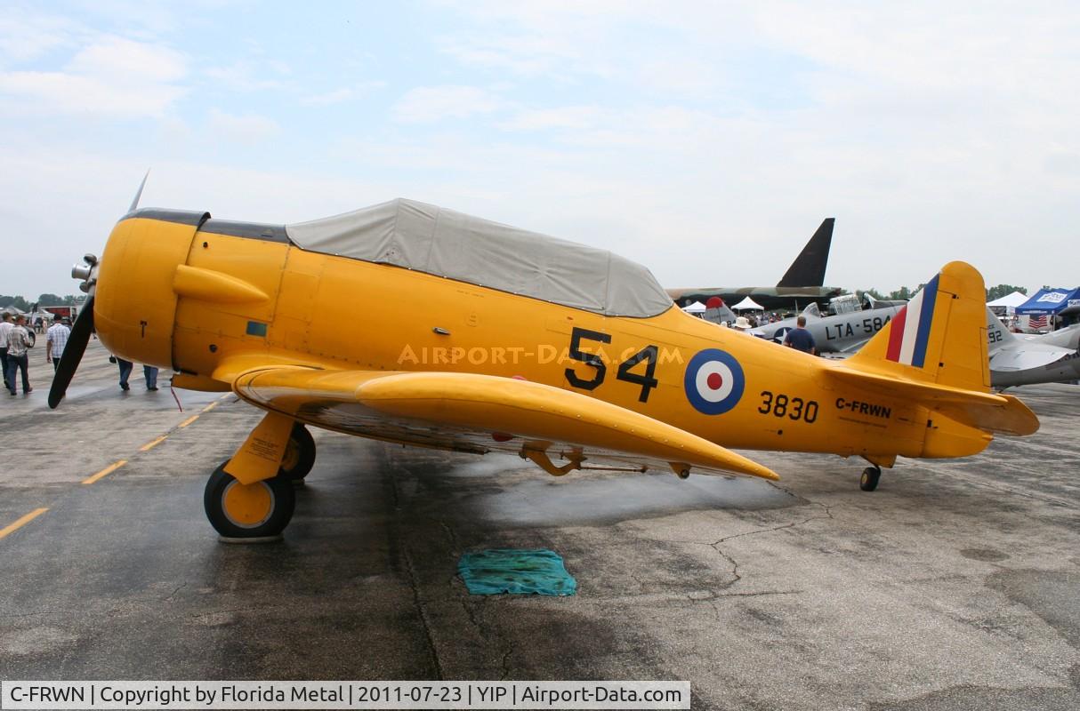 C-FRWN, 1942 Noorduyn AT-16 Harvard II C/N 81-4097, Harvard