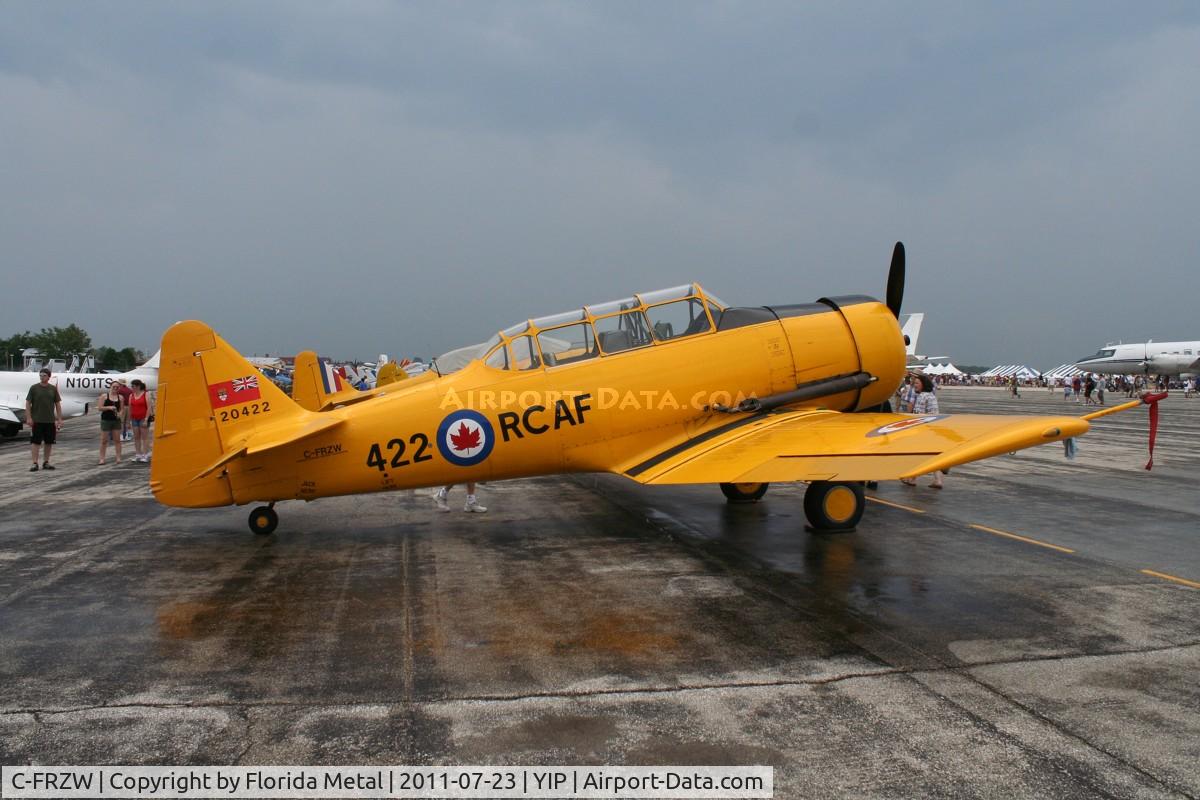 C-FRZW, 1952 Canadian Car & Foundry T-6 Harvard Mk.4 C/N CCF4-213, Harvard