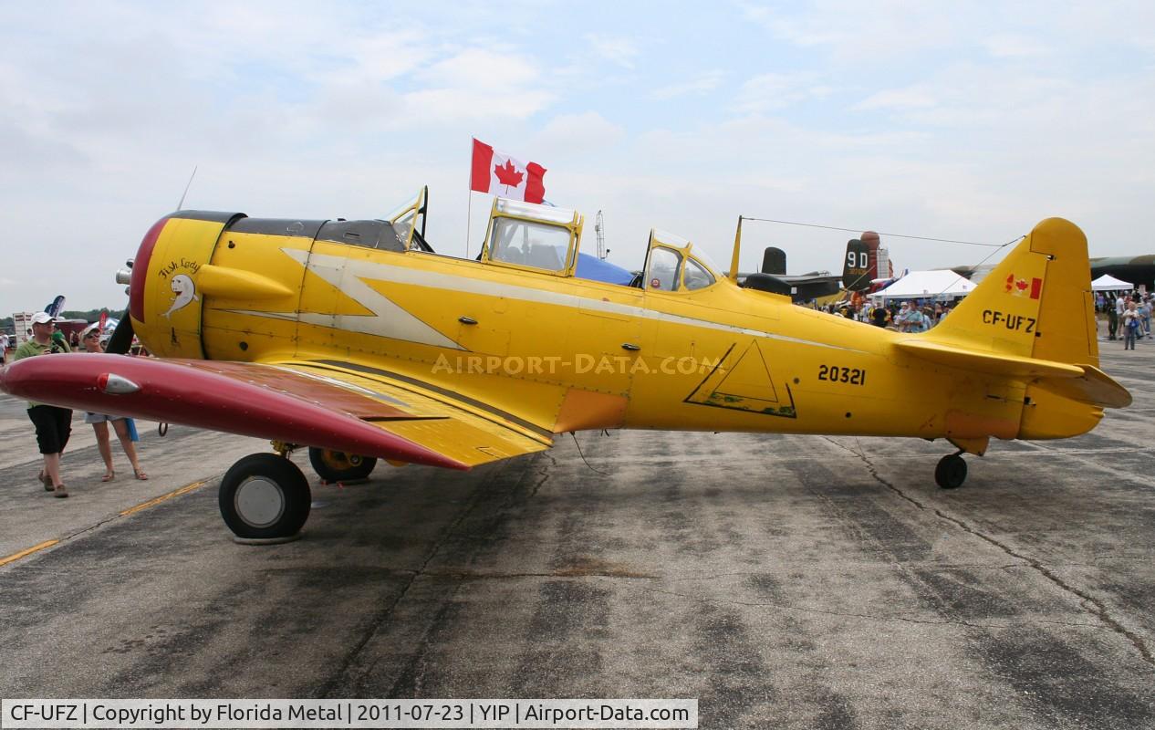 CF-UFZ, 1952 Canadian Car & Foundry T-6 Harvard Mk.4 C/N CCF4-112, Harvard