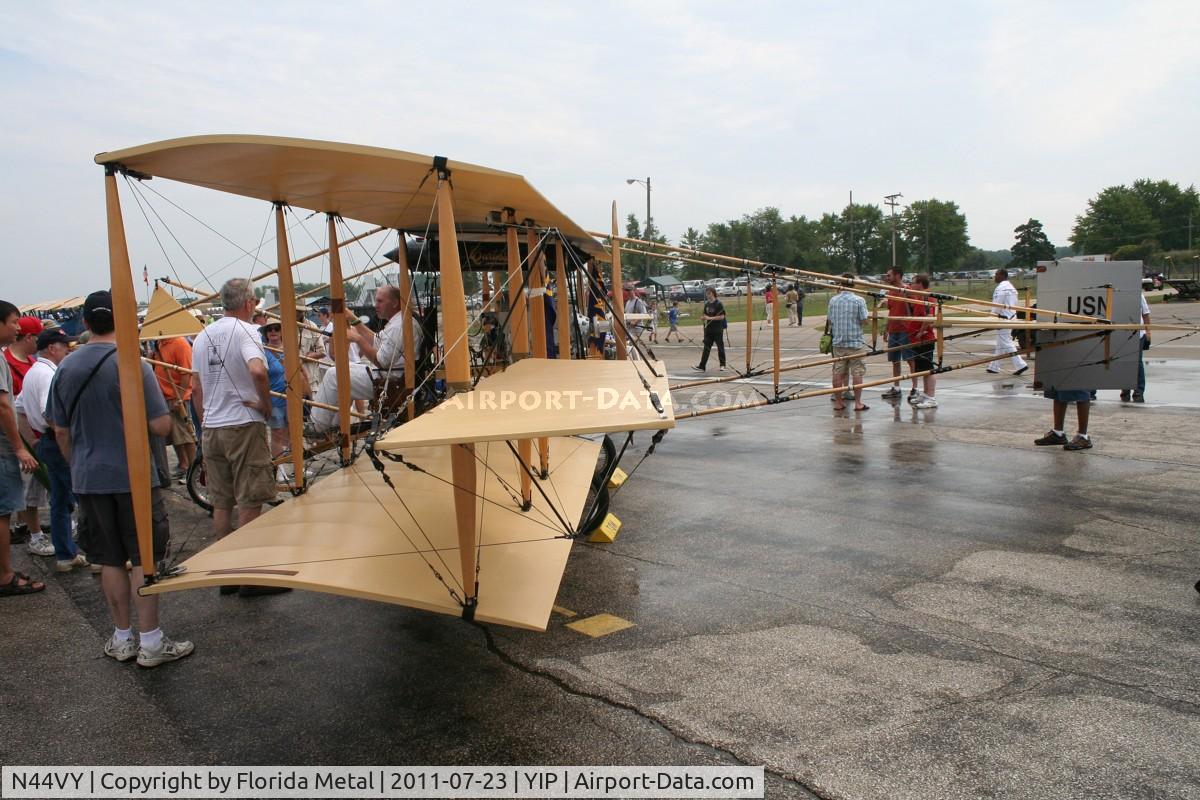 N44VY, Curtiss D Pusher Replica C/N 01BC, Ely Curtiss Pusher