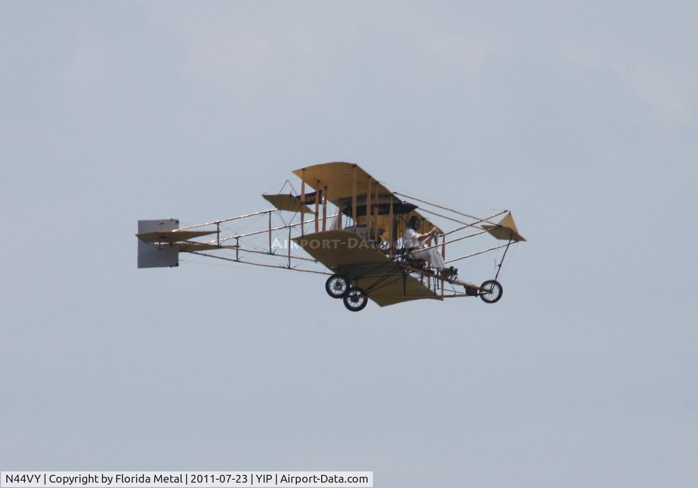 N44VY, Curtiss D Pusher Replica C/N 01BC, Ely Curtiss Pusher