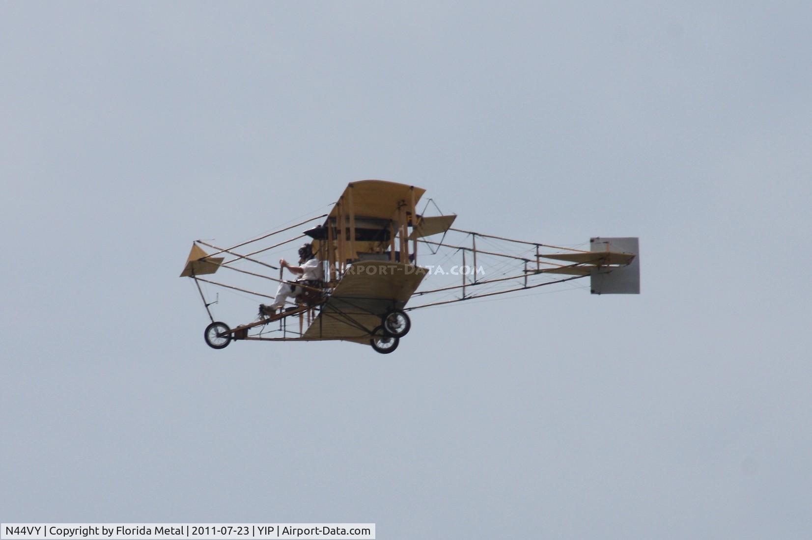 N44VY, Curtiss D Pusher Replica C/N 01BC, Ely Curtiss Pusher