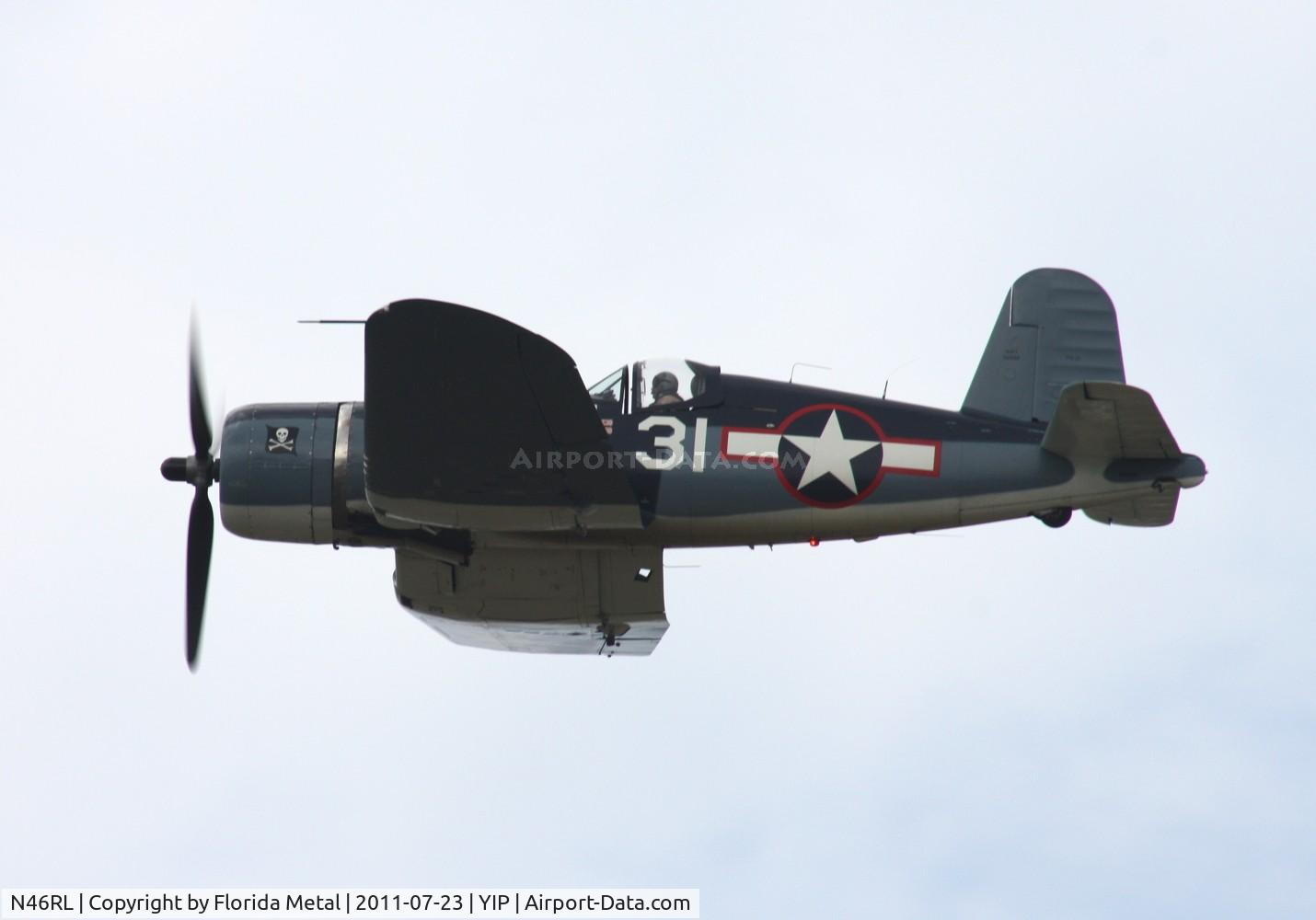 N46RL, 1945 Goodyear FG-1D Corsair C/N Not found (92508/N46RL), FG-1D