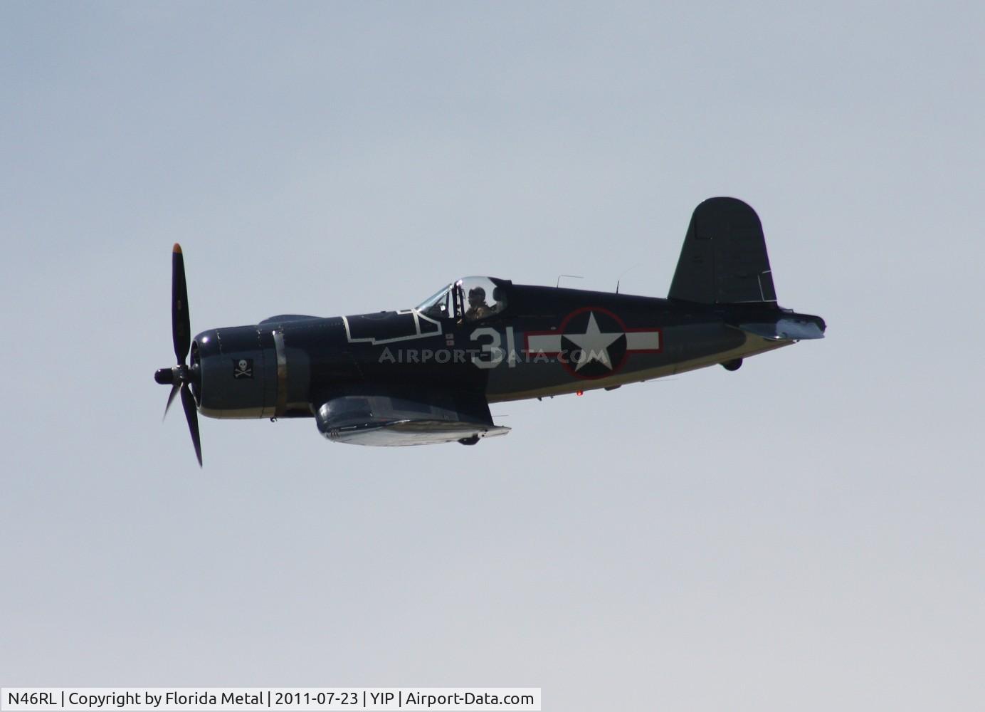 N46RL, 1945 Goodyear FG-1D Corsair C/N Not found (92508/N46RL), FG-1D