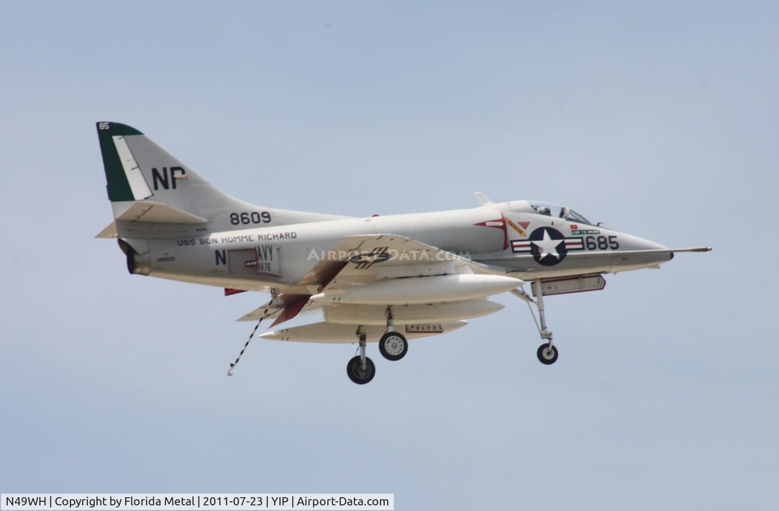 N49WH, 1959 Douglas A-4B Skyhawk C/N 11366, A-4 Skyhawk