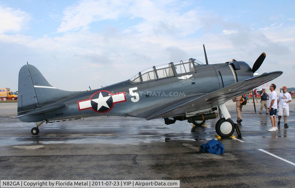 N82GA, Douglas SBD-5 Dauntless C/N 54532, SBD-5