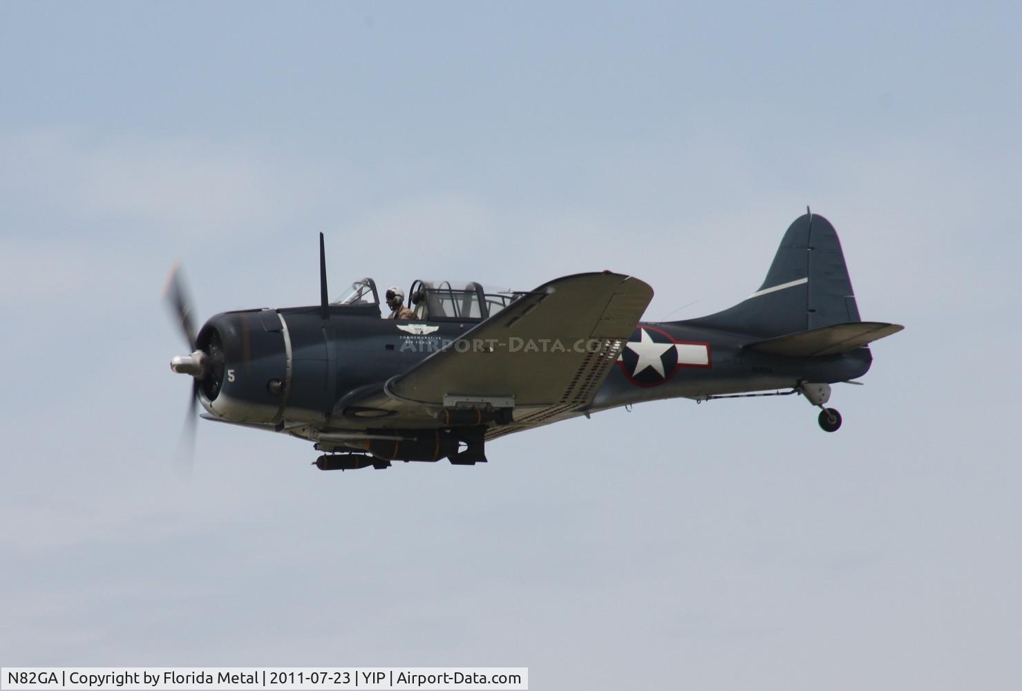 N82GA, Douglas SBD-5 Dauntless C/N 54532, SBD-5
