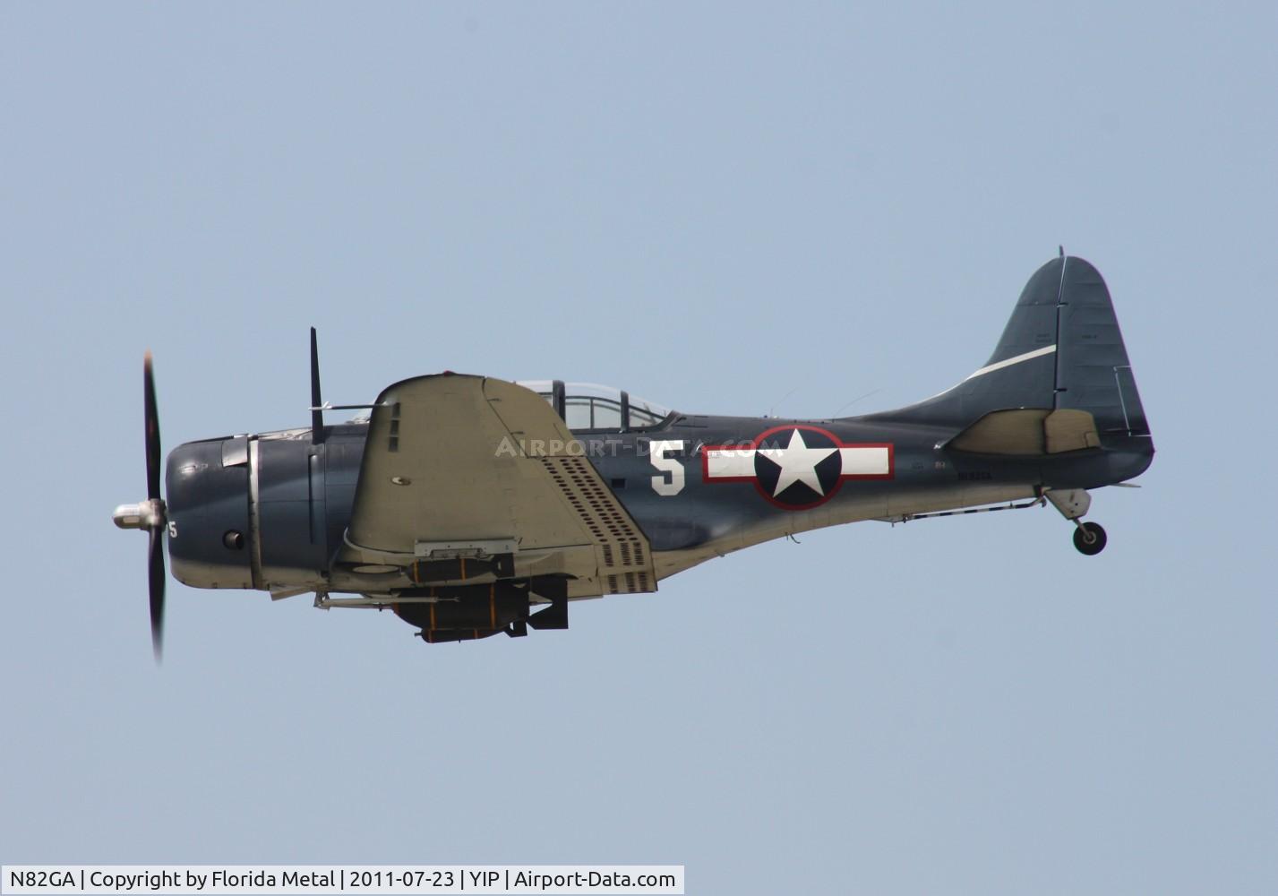 N82GA, Douglas SBD-5 Dauntless C/N 54532, SBD-5