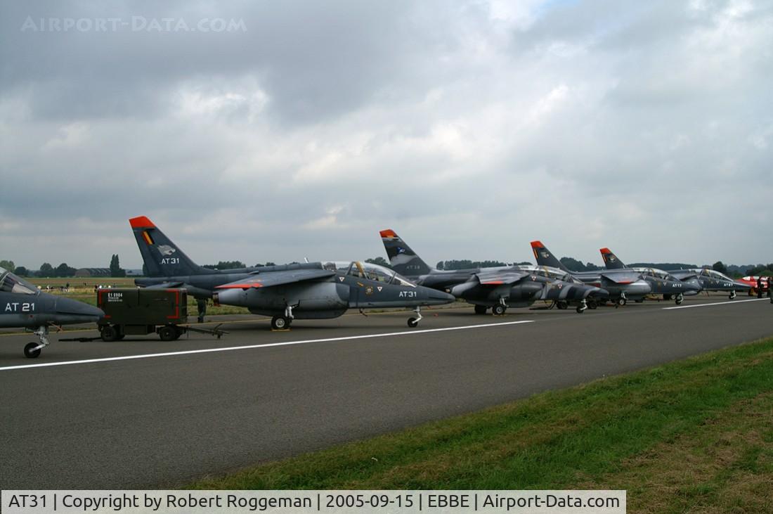 AT31, Dassault-Dornier Alpha Jet 1B C/N B31/1142, European Trainers Meet 2005.AT-21 31 18 17 27.