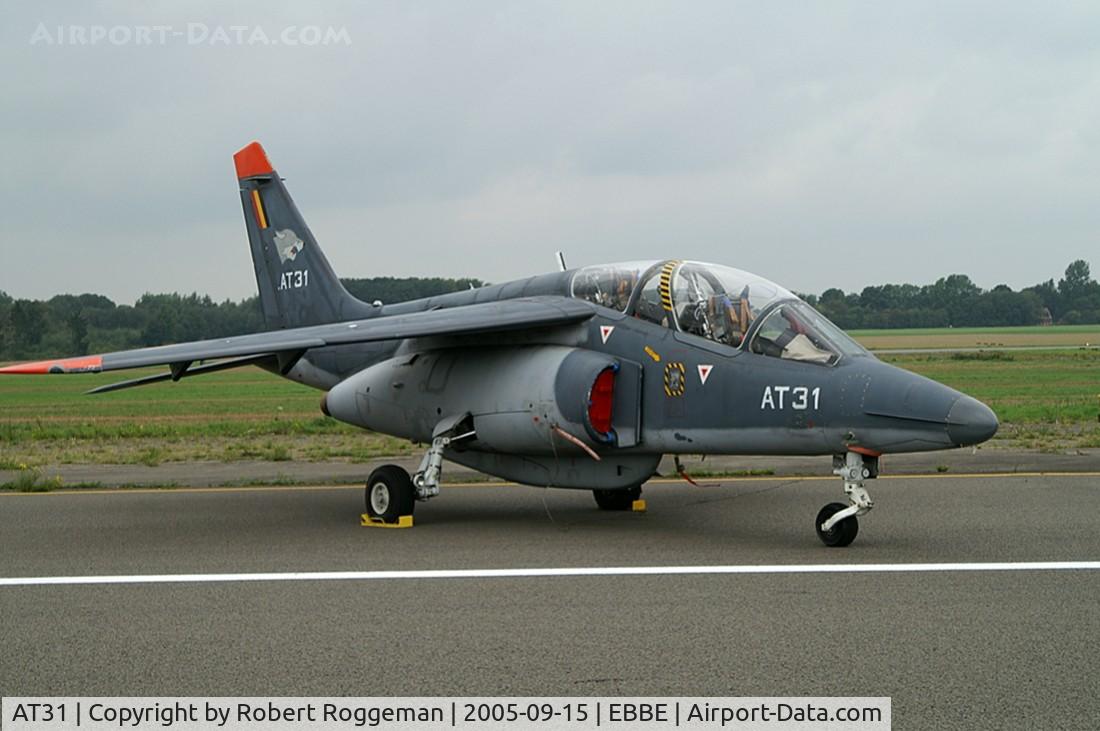 AT31, Dassault-Dornier Alpha Jet 1B C/N B31/1142, European Trainers Meet 2005.
