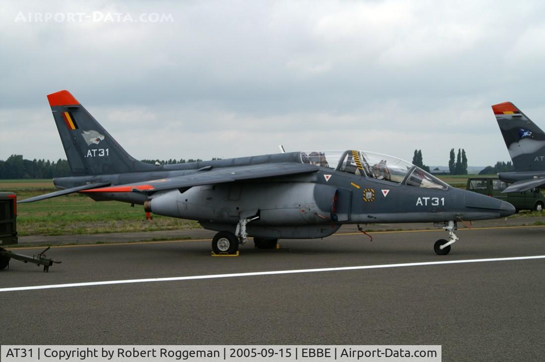 AT31, Dassault-Dornier Alpha Jet 1B C/N B31/1142, European Trainers Meet 2005.