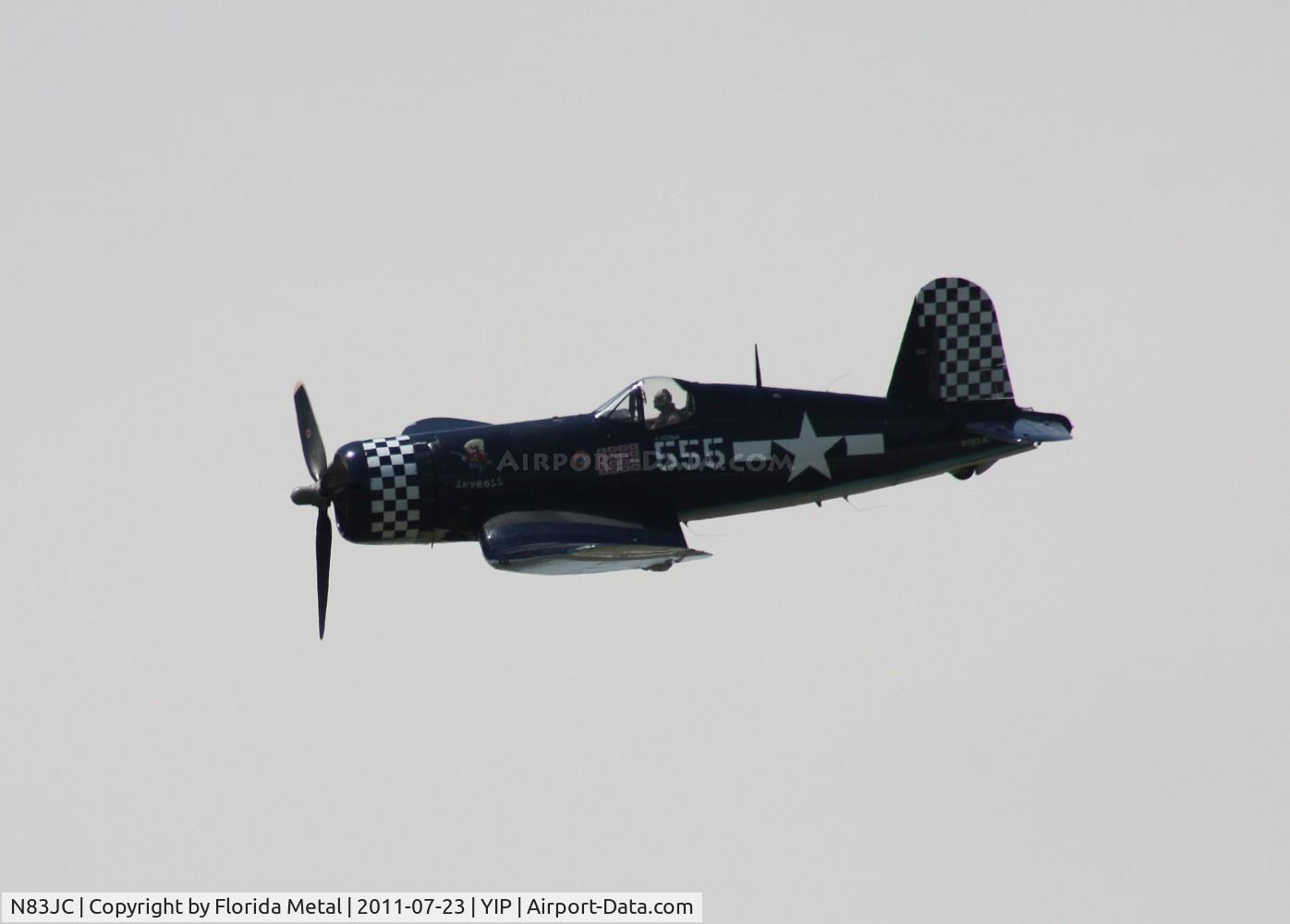 N83JC, 1943 Goodyear FG-1D Corsair C/N 67089, FG-1D