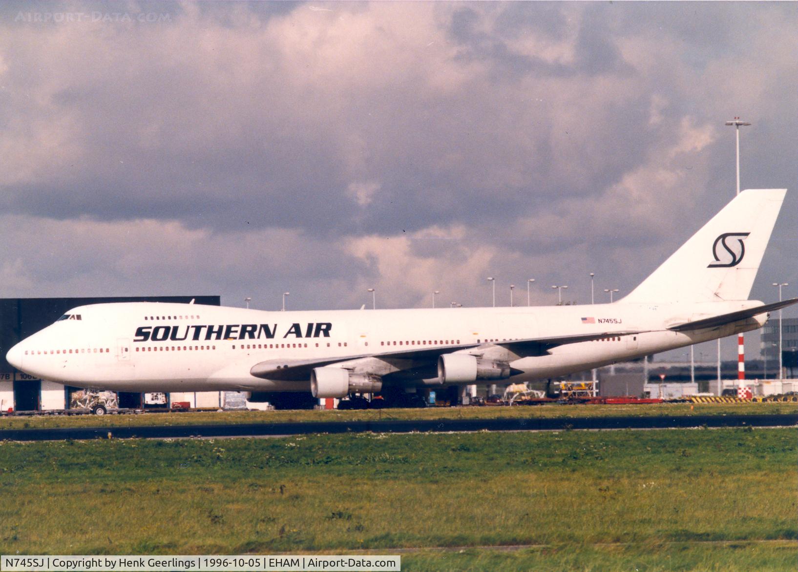 N745SJ, 1974 Boeing 747-212B C/N 20888, Southern Air