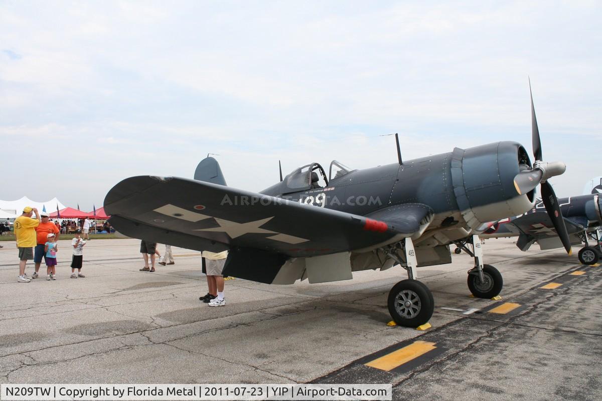 N209TW, Goodyear FG-1D Corsair C/N 3750, FG-1D