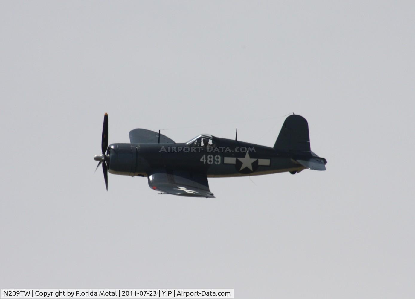 N209TW, Goodyear FG-1D Corsair C/N 3750, FG-1D