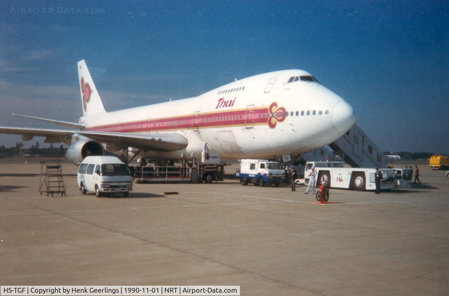 HS-TGF, 1980 Boeing 747-2D7B C/N 22337, Thai