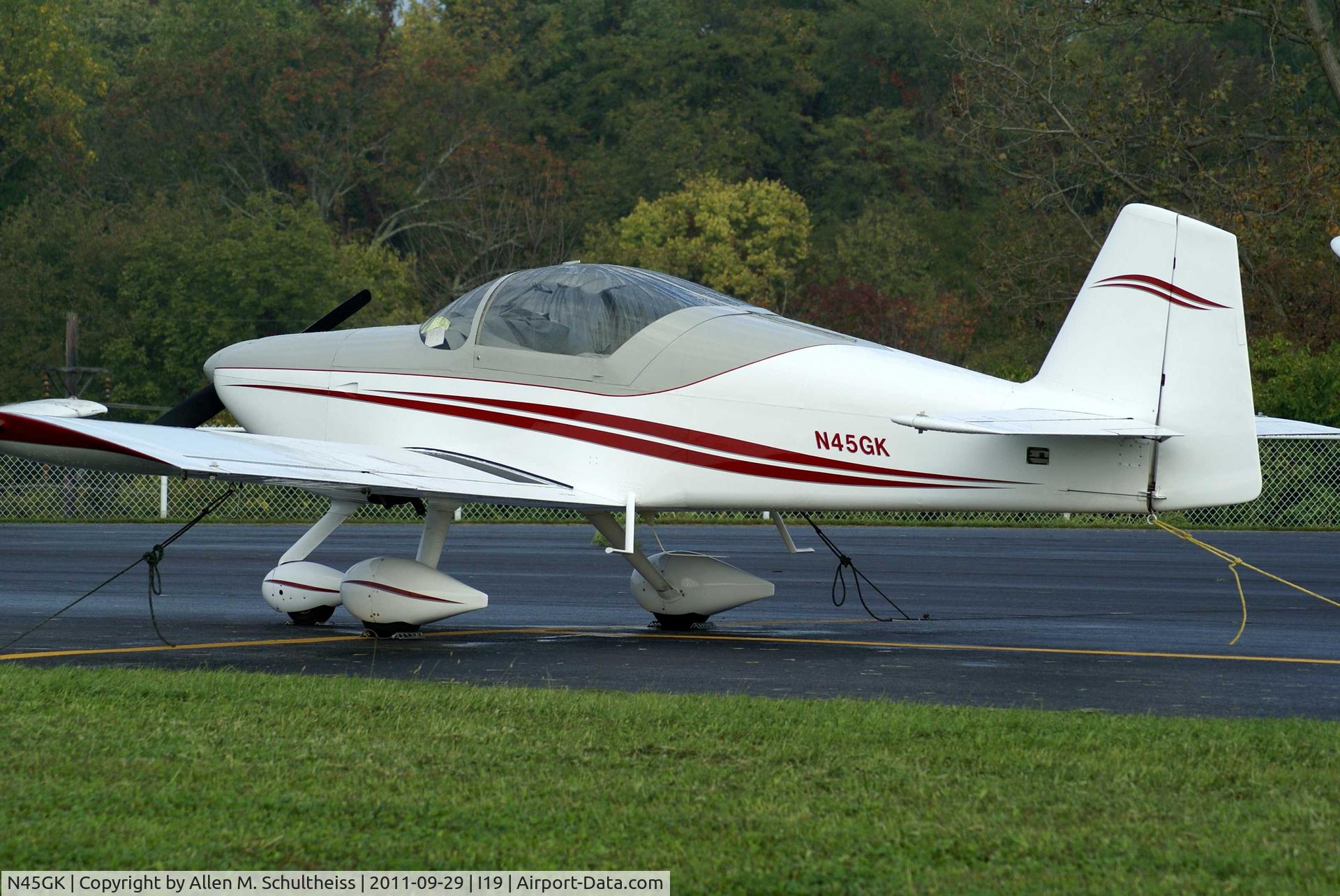 N45GK, 2001 Vans RV-6A C/N 24104, RV-6A