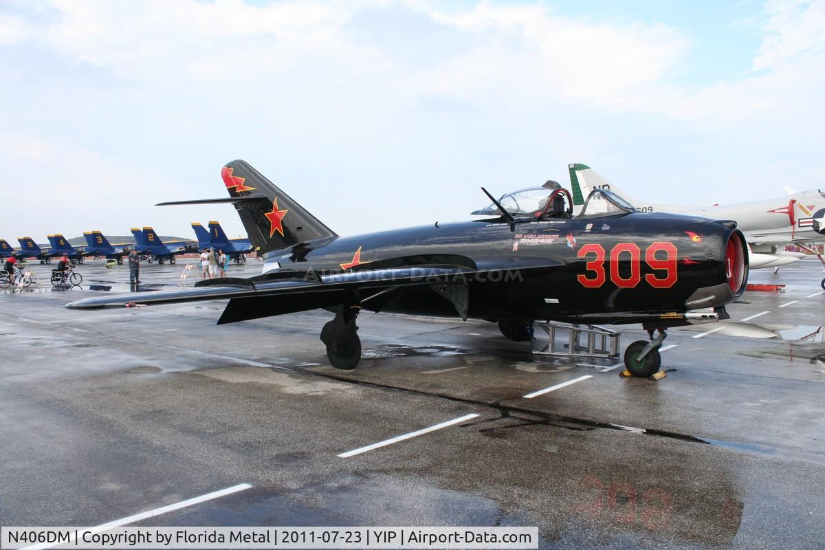 N406DM, 1957 Mikoyan-Gurevich MiG-17T C/N 0613, Mig-17