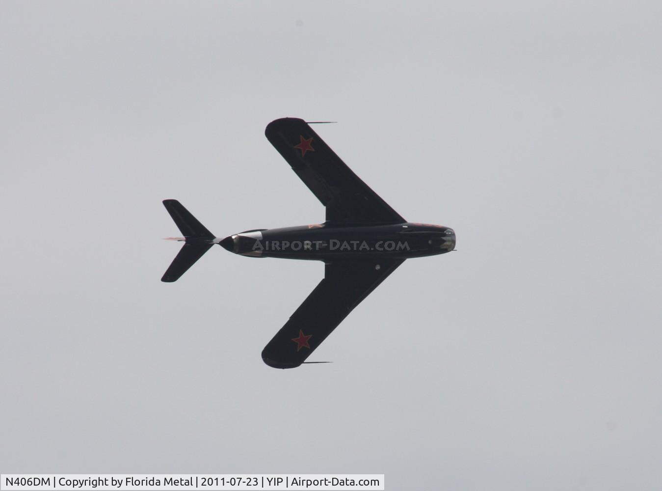 N406DM, 1957 Mikoyan-Gurevich MiG-17T C/N 0613, Mig-17