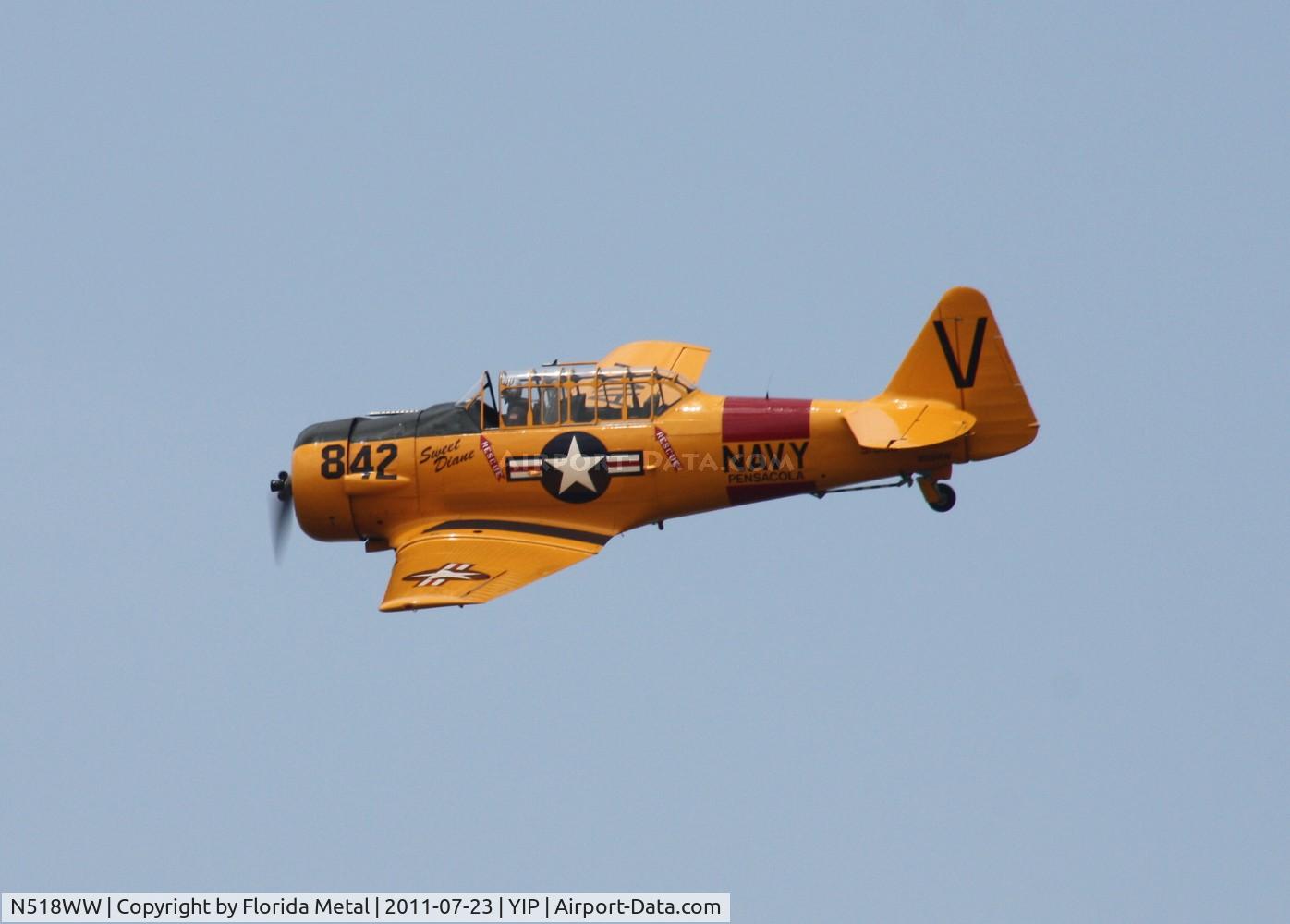 N518WW, North American SNJ-5C Texan Texan C/N 88-14866, SNJ-5C