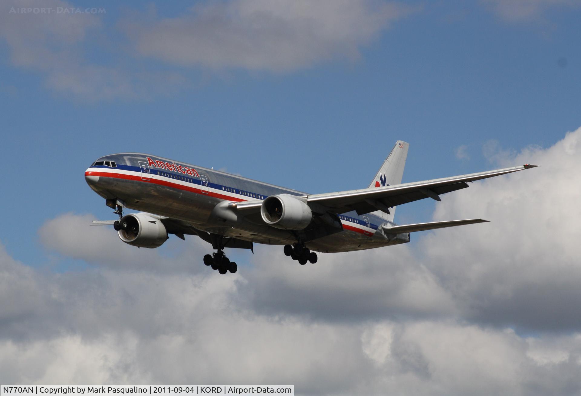 N770AN, 1999 Boeing 777-223 C/N 29578, Boeing 777-200