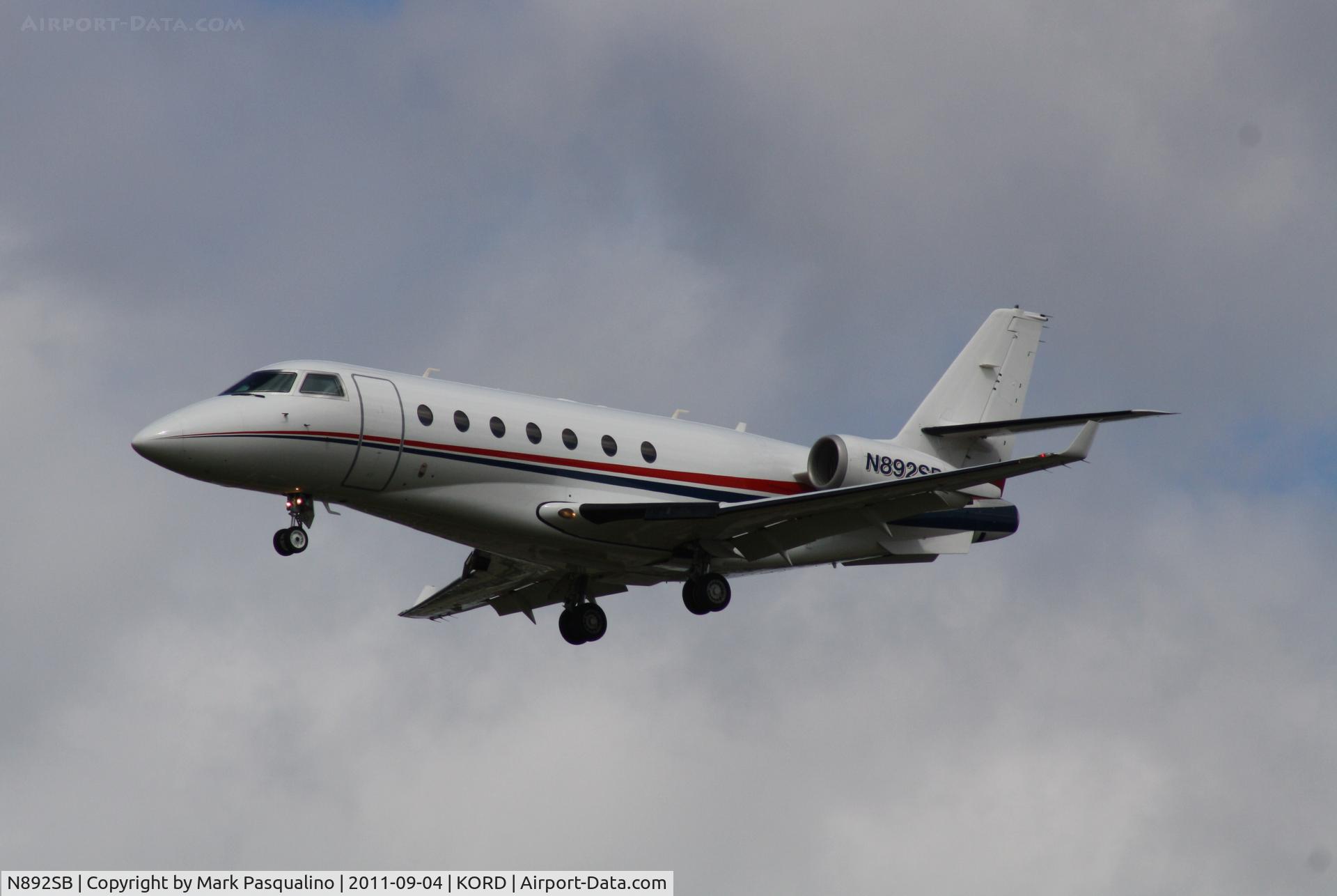 N892SB, 2002 Israel Aircraft Industries GULFSTREAM 200 C/N 072, Gulfstream 200