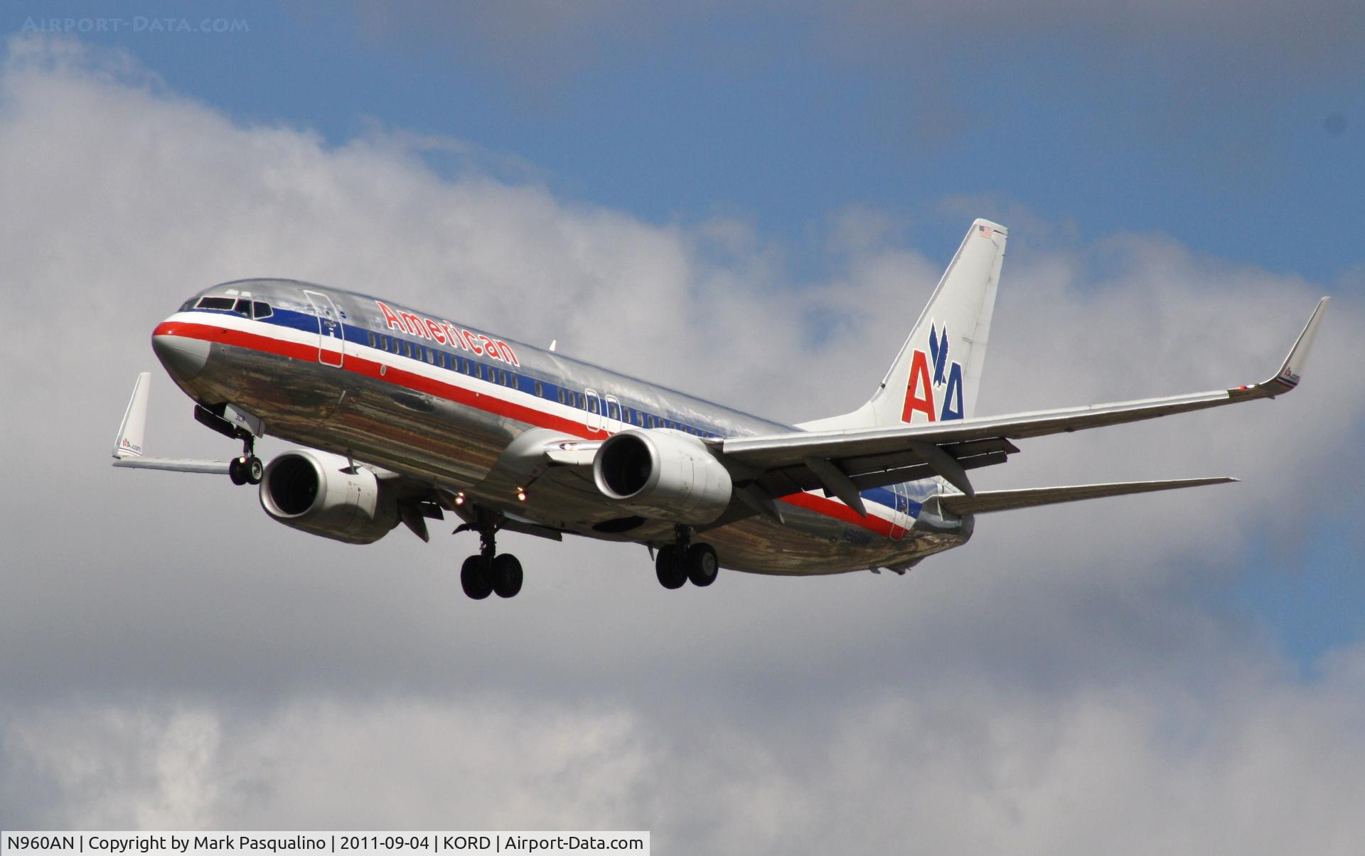 N960AN, 2001 Boeing 737-823 C/N 29542, Boeing 737-800