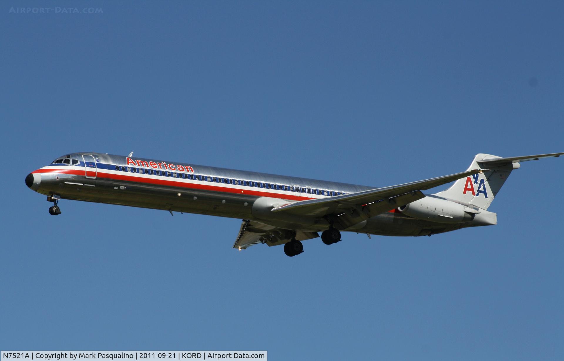 N7521A, 1990 McDonnell Douglas MD-82 (DC-9-82) C/N 49898, MD-82