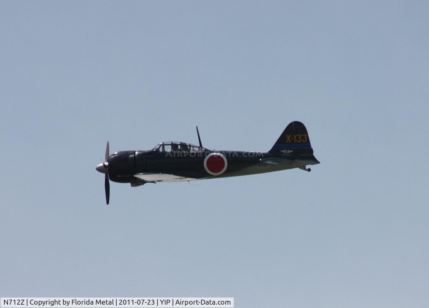 N712Z, 1942 Mitsubishi A6M3 Reisen (Zero) C/N 3869, A6M3 Zero