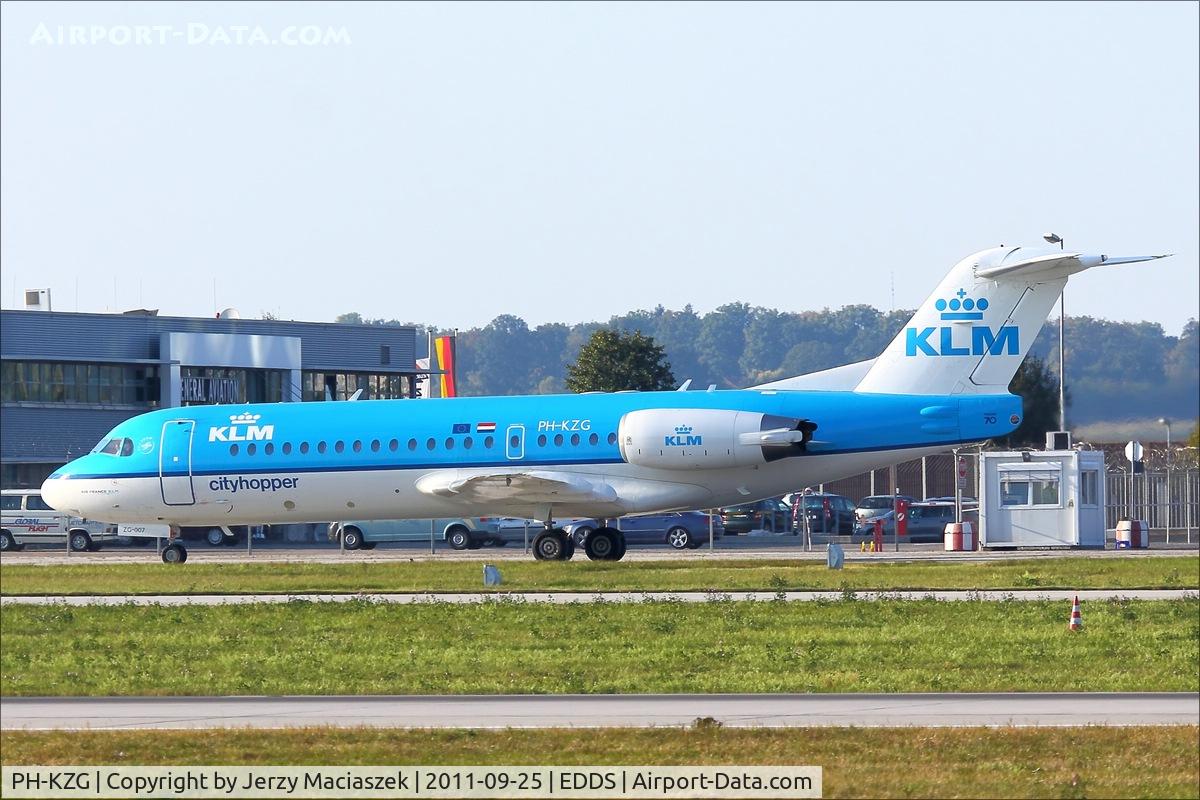 PH-KZG, 1996 Fokker 70 (F-28-0070) C/N 11578, Fokker 70