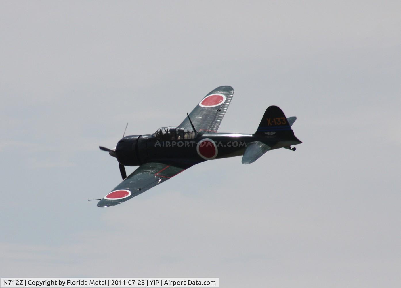 N712Z, 1942 Mitsubishi A6M3 Reisen (Zero) C/N 3869, A6M3 Zero