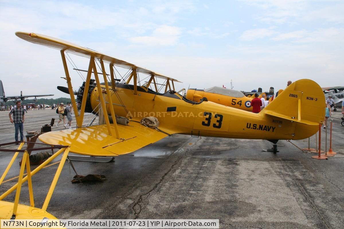 N773N, 1941 Naval Aircraft Factory N3N-3 C/N 2865, N3N-3