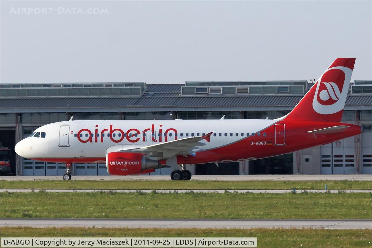D-ABGO, 2008 Airbus A319-112 C/N 3689, Airbus A319-112,