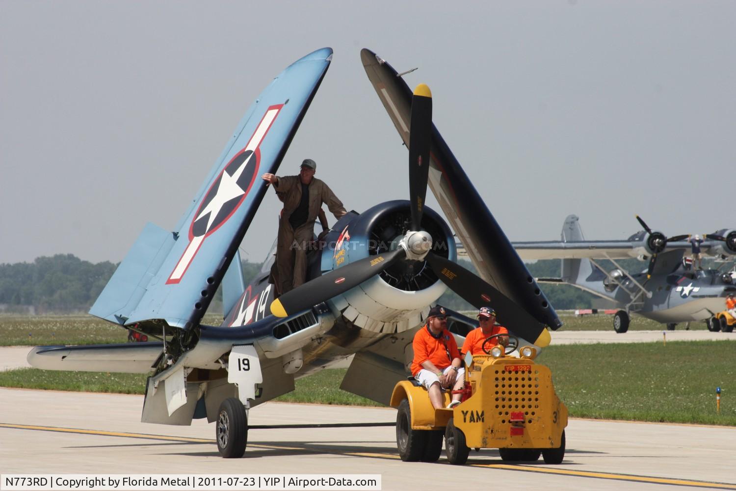 N773RD, 1944 Goodyear FG-1D Corsair C/N 3694, FG-1D